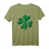 St Patricks Day Klee Kleeblatt T-Shirt in Grün – Irland Fan Outfit, Party Kostüm & Geschenkidee für Damen, Herren & Kinder