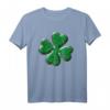 St Patricks Day Klee Kleeblatt T-Shirt in Grün – Irland Fan Outfit, Party Kostüm & Geschenkidee für Damen, Herren & Kinder