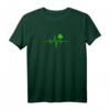St. Patrick's Day Herzschlag & Irisches Kleeblatt T-Shirt – Coole Geschenkidee für Damen, Herren & Kinder für irische Feste und Feiern