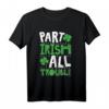 Part Irish All Trouble Kids St Patrick's Day T-Shirt – Lustiges und Niedliches Design für Kinder zum Feiertag