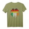 Irish German Flag St. Patrick's Day T-Shirt – Patriotisches Shamrock-Flaggen-Shirt für Familie und Feierlichkeiten