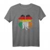 Irish German Flag St. Patrick's Day T-Shirt – Patriotisches Shamrock-Flaggen-Shirt für Familie und Feierlichkeiten