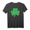Grünes 3-blättriges Kleeblatt T-Shirt – Irisches Symbol für St. Patrick's Day & Glücksbringer Geschenk