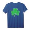 Grünes 3-blättriges Kleeblatt T-Shirt – Irisches Symbol für St. Patrick's Day & Glücksbringer Geschenk