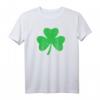 Grünes 3-blättriges Kleeblatt T-Shirt – Irisches Symbol für St. Patrick's Day & Glücksbringer Geschenk