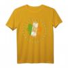 Irish Vintage Shamrock St. Patrick's Day Flag T Shirt - Celebrate Irish Pride & Parade with Festive Shamrock Clover & Flag Design