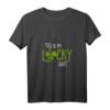 Damen This is My Lucky Shirt Irish Funny St. Patrick's Day Ireland T-Shirt mit V-Ausschnitt - Perfektes Geschenk für Leprechaun Fans und Feierlichkeiten