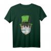 Lucky Patrick mit Maske Irish Drinking T-Shirt – Perfekt für St. Patrick's Day, Zocker und Irland-Fans als Geschenk