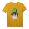 Lucky Patrick mit Maske Irish Drinking T-Shirt – Perfekt für St. Patrick's Day, Zocker und Irland-Fans als Geschenk