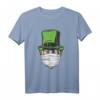 Lucky Patrick mit Maske Irish Drinking T-Shirt – Perfekt für St. Patrick's Day, Zocker und Irland-Fans als Geschenk