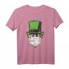 Lucky Patrick mit Maske Irish Drinking T-Shirt – Perfekt für St. Patrick's Day, Zocker und Irland-Fans als Geschenk