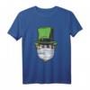 Lucky Patrick mit Maske Irish Drinking T-Shirt – Perfekt für St. Patrick's Day, Zocker und Irland-Fans als Geschenk