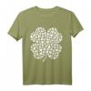 HapDeer Mickey Mouse Icons Shamrock T-Shirt – Offizielles Merchandise für St. Patrick's Day und den besonderen Anlass