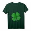 Damen Klee Kostüm zum St. Patrick's Day - Grünes Irland Outfit für Fasching, Karneval & Fastnacht mit V-Ausschnitt, Gruppenkostüm & Partnerlook