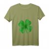 Damen Klee Kostüm zum St. Patrick's Day - Grünes Irland Outfit für Fasching, Karneval & Fastnacht mit V-Ausschnitt, Gruppenkostüm & Partnerlook