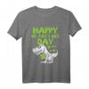 Kinder Happy St Pat T-Rex Day Dino Saurus T-Shirt – Lustige Dinosaurier Kleidung für Jungen zum St. Patrick's Day, Geburtstags- oder Feiertagsgeschenk