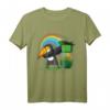 Dabbing Leprechaun Toucan Bird St. Patrick's Day T-Shirt - Lustiges Design für Irland-Fans & Vogelliebhaber