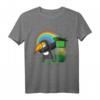 Dabbing Leprechaun Toucan Bird St. Patrick's Day T-Shirt - Lustiges Design für Irland-Fans & Vogelliebhaber