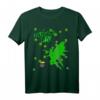 St. Patrick's Day Shirt mit Kleeblatt in Grün Weiß Schwarz – Lustiges irisches Partyshirt für Männer, Frauen & Singles, ideal als Geschenk und Kostüm für Feiern in Mallorca, Ibiza, Köln & Berlin