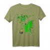 St. Patrick's Day Shirt mit Kleeblatt in Grün Weiß Schwarz – Lustiges irisches Partyshirt für Männer, Frauen & Singles, ideal als Geschenk und Kostüm für Feiern in Mallorca, Ibiza, Köln & Berlin