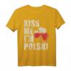 Kiss Me Im Polski Polish St Patrick's Day T-Shirt – Kultureselles Shirt für Polen, Irland & Irisch-Polnische Feierlichkeiten