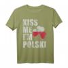Kiss Me Im Polski Polish St Patrick's Day T-Shirt – Kultureselles Shirt für Polen, Irland & Irisch-Polnische Feierlichkeiten