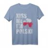 Kiss Me Im Polski Polish St Patrick's Day T-Shirt – Kultureselles Shirt für Polen, Irland & Irisch-Polnische Feierlichkeiten
