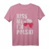 Kiss Me Im Polski Polish St Patrick's Day T-Shirt – Kultureselles Shirt für Polen, Irland & Irisch-Polnische Feierlichkeiten