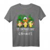 St. Patricks Day 2023 Gnomes Bierzwerg T-Shirt für Damen und Herren – Lustiges Design mit Kleeblatt, Bier und irischen Farben