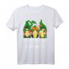 St. Patricks Day 2023 Gnomes Bierzwerg T-Shirt für Damen und Herren – Lustiges Design mit Kleeblatt, Bier und irischen Farben