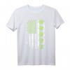 USA Flagge in Grün Kleeblatt St. Patrick's Day T-Shirt – Festliches Outfit für den irischen Feiertag und Feierlichkeiten