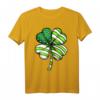 Tupfen Einhorn St. Patrick's Day T-Shirt für Jungen und Mädchen – Lustiges patriotisches Kostüm mit Kleeblatt, irischer Flagge & Glückssymbolen