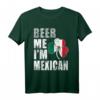 Beer Me Im Mexican St Patrick's Day T-Shirt – Kulturelles Bierfest-Shirt für Irisch, Mexikanisch & Latino Feierlichkeiten