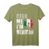 Beer Me Im Mexican St Patrick's Day T-Shirt – Kulturelles Bierfest-Shirt für Irisch, Mexikanisch & Latino Feierlichkeiten