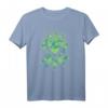 HapDeer Muppets Kermit the Frog in Clovers - Offizielles St. Patrick’s Day T-Shirt für Damen, Herren, Kinder & Fans