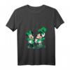 HapDeer Mickey Minnie Shamrock T-Shirt mit V-Ausschnitt – Perfekt für St. Patrick’s Day und Geburtstagsfeiern für Männer, Frauen, Kinder & Familie