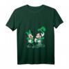 HapDeer Mickey Minnie Shamrock T-Shirt mit V-Ausschnitt – Perfekt für St. Patrick’s Day und Geburtstagsfeiern für Männer, Frauen, Kinder & Familie