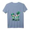 HapDeer Mickey Minnie Shamrock T-Shirt mit V-Ausschnitt – Perfekt für St. Patrick’s Day und Geburtstagsfeiern für Männer, Frauen, Kinder & Familie