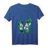 HapDeer Mickey Minnie Shamrock T-Shirt mit V-Ausschnitt – Perfekt für St. Patrick’s Day und Geburtstagsfeiern für Männer, Frauen, Kinder & Familie