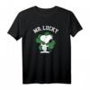HapDeer St. Patrick's Day Snoopy Mr. Lucky T-Shirt - Lizenziertes Fanartikel, perfekt für Feier & Glücksbringer
