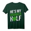 St. Patrick's Day Partnerlook T-Shirt - Lustiges irisches Kostüm mit Kleeblatt, Geschenkidee für Paare & Irland Fans