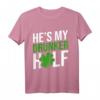 St. Patrick's Day Partnerlook T-Shirt - Lustiges irisches Kostüm mit Kleeblatt, Geschenkidee für Paare & Irland Fans