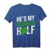 St. Patrick's Day Partnerlook T-Shirt - Lustiges irisches Kostüm mit Kleeblatt, Geschenkidee für Paare & Irland Fans