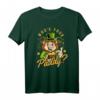 St. Patrick's Day T-Shirt mit Kleeblatt, Bierkrug & Kobold - Grünes Motiv für den irischen Nationalfeiertag & Irish Pub Feier