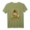 St. Patrick's Day T-Shirt mit Kleeblatt, Bierkrug & Kobold - Grünes Motiv für den irischen Nationalfeiertag & Irish Pub Feier