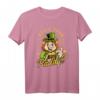 St. Patrick's Day T-Shirt mit Kleeblatt, Bierkrug & Kobold - Grünes Motiv für den irischen Nationalfeiertag & Irish Pub Feier