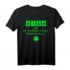 Irish On St Patricks Day Regelmäßig T-Shirt – Lustiges Chemie- und Wissenschafts-Outfit für Feiertage, Schule & Party