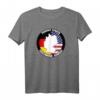 Mit Stolz bedient Grafenwohr Deutschland Militär Veteran Armee Tierarzt T-Shirt - Stolzes Veteranen-Design mit Flaggen und Standort