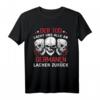 Der Tod lacht uns alle an Germanen lachen zurück T-Shirt – Originelles Deutschland Outfit für Fans historischer Symbole & Germanen-Kultur