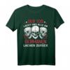 Der Tod lacht uns alle an Germanen lachen zurück T-Shirt – Originelles Deutschland Outfit für Fans historischer Symbole & Germanen-Kultur